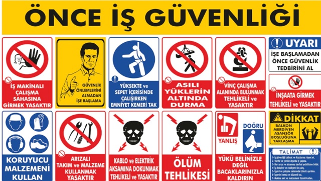 Uyarı İkaz Levhaları